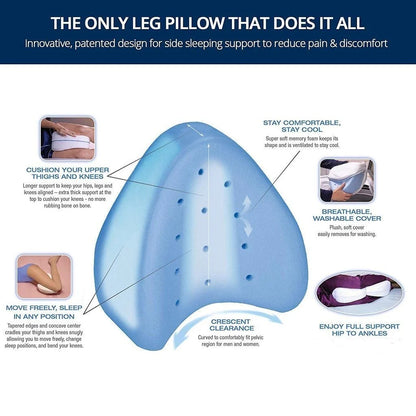 🛌 Ergonomikus, többpozíciós lábpárna