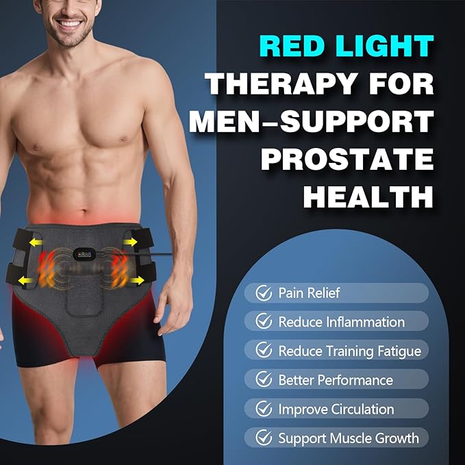 RESUME™ - Férfi vörös fényterápiás nadrág