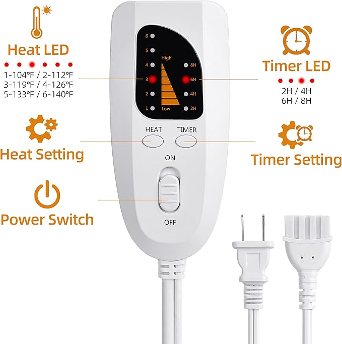 KLADNDER™ - Elektromos lábmelegítő