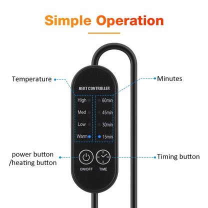RESUME™ - Szénszálas távoli infravörös arcmelegítő masszírozó