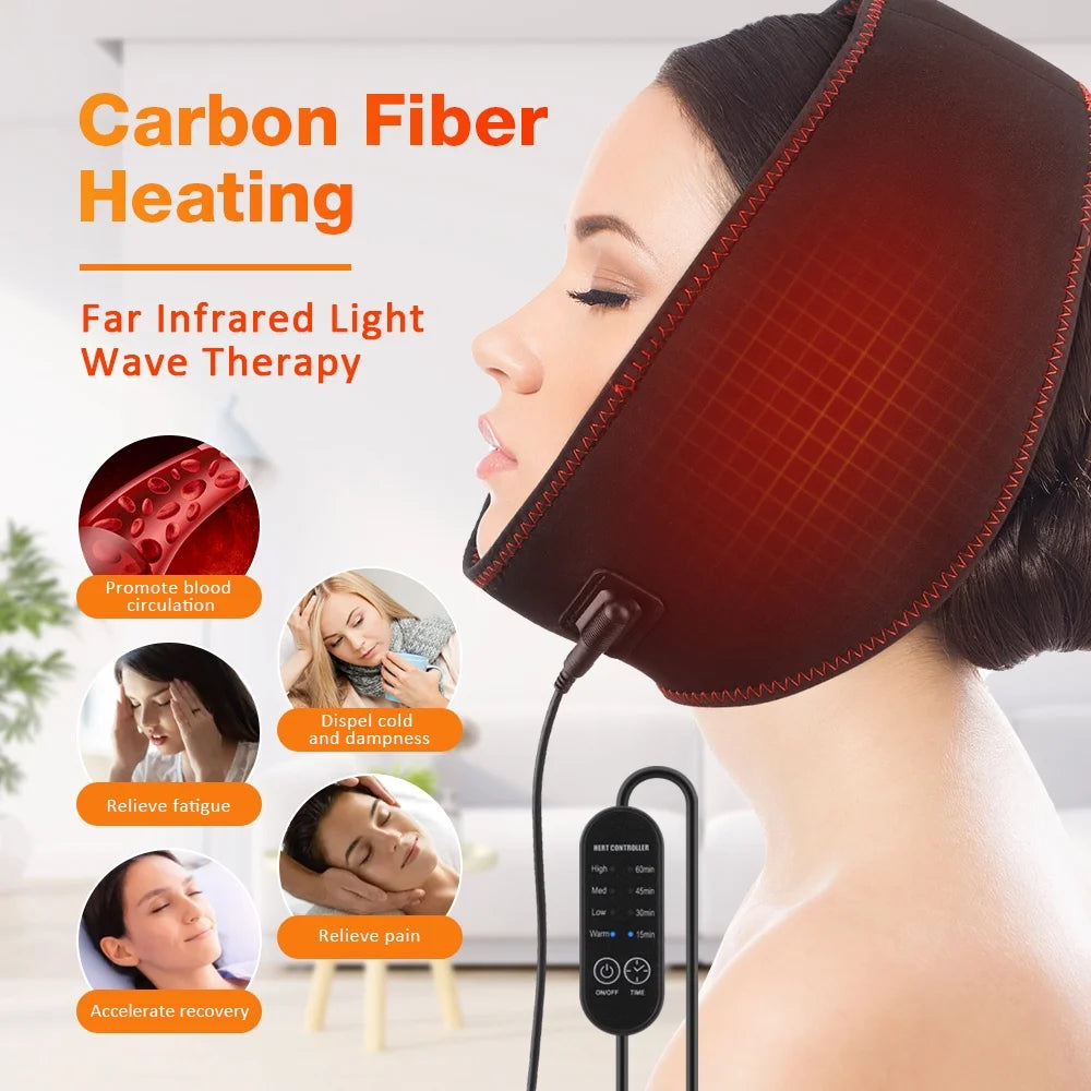 RESUME™ - Szénszálas távoli infravörös arcmelegítő masszírozó