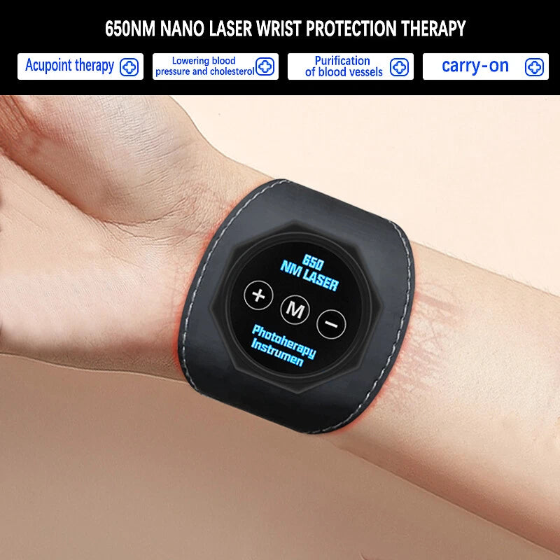 RESUME™ - ÚJ viselhető lézerterápiás vértisztító eszköz, amely javítja a vérkeringést