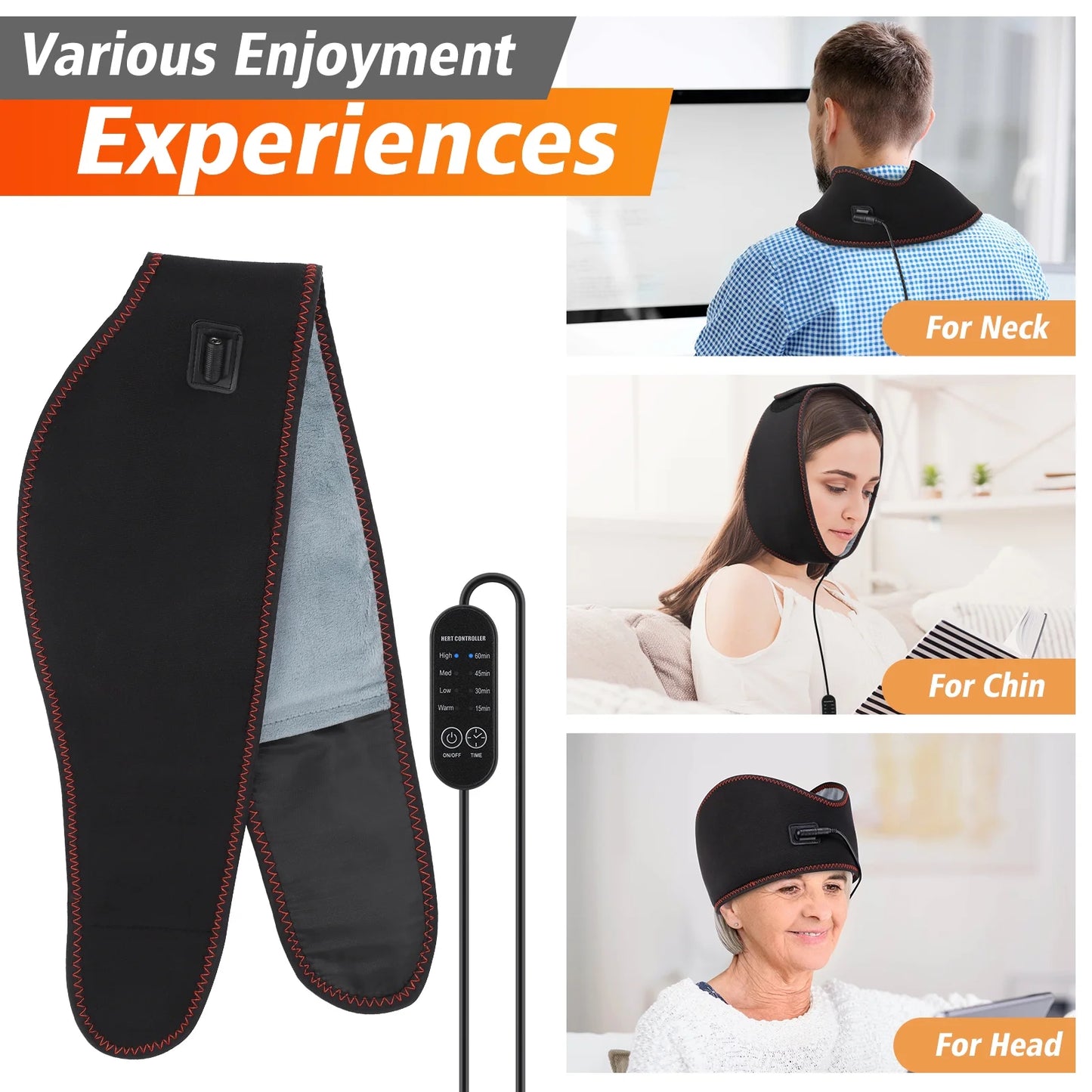 RESUME™ - Szénszálas távoli infravörös arcmelegítő masszírozó